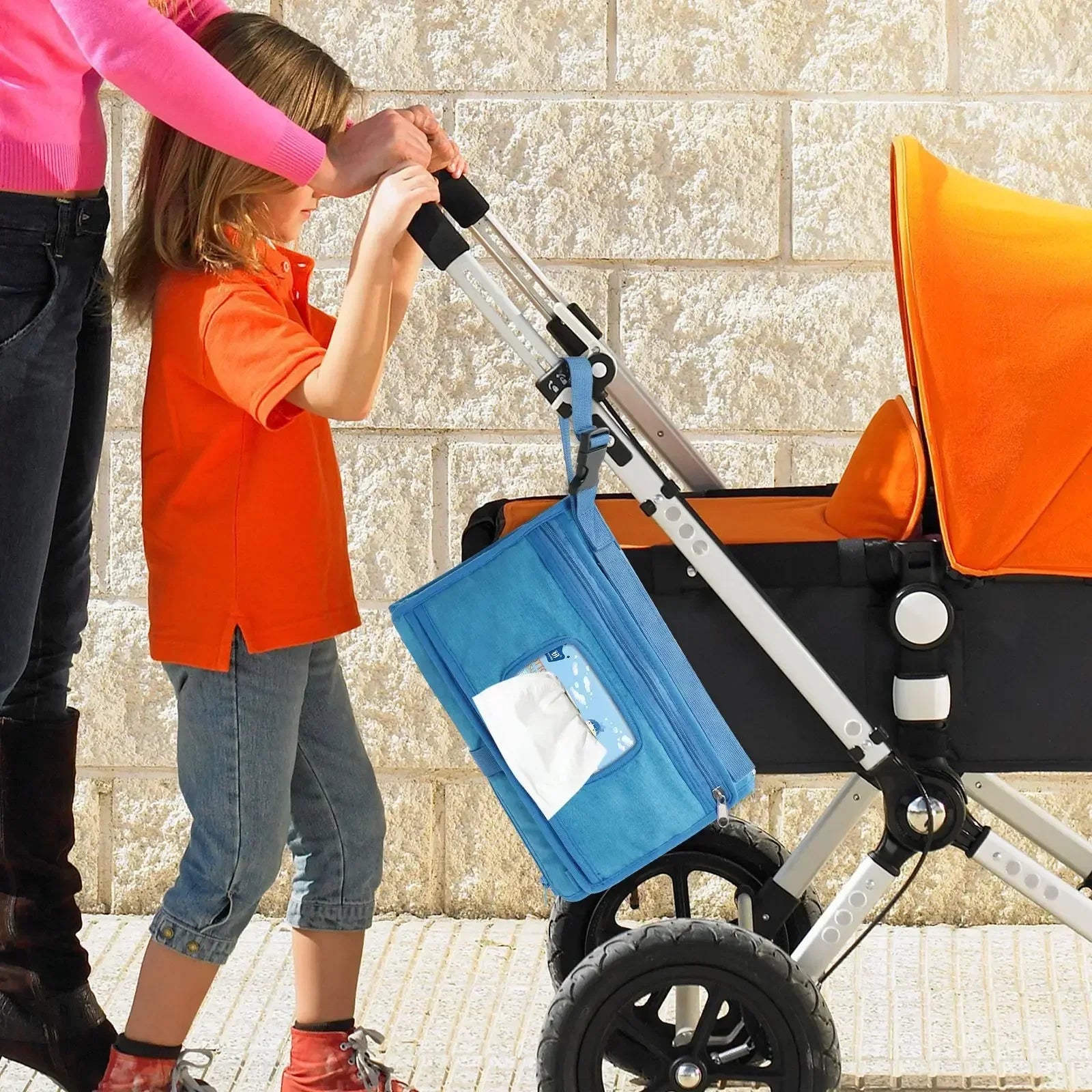 Kit de Change Portable pour Bébé – Avec Poches et Surface Imperméable