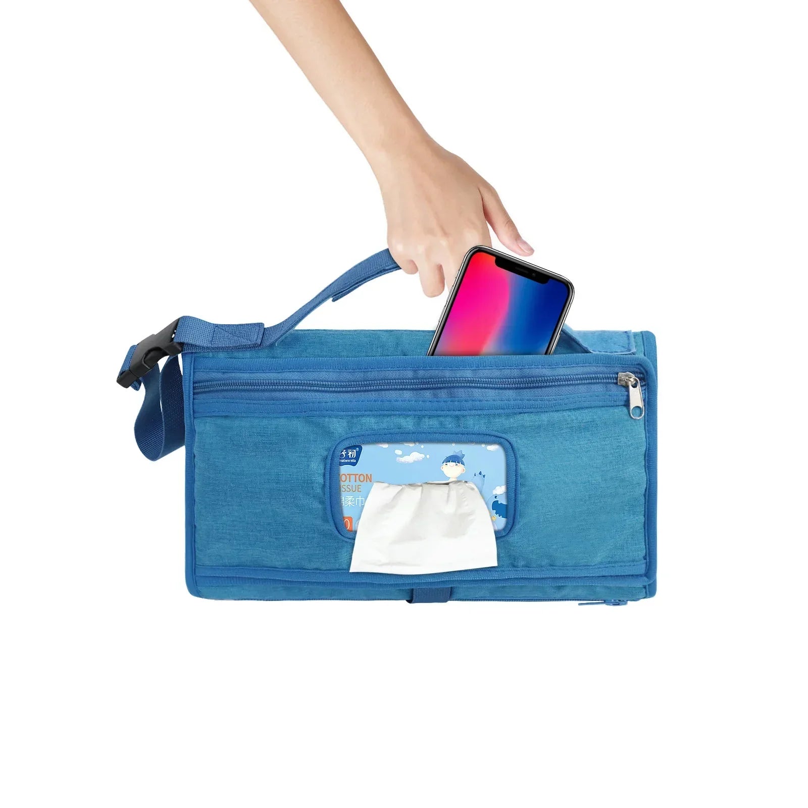 Kit de Change Portable pour Bébé – Avec Poches et Surface Imperméable