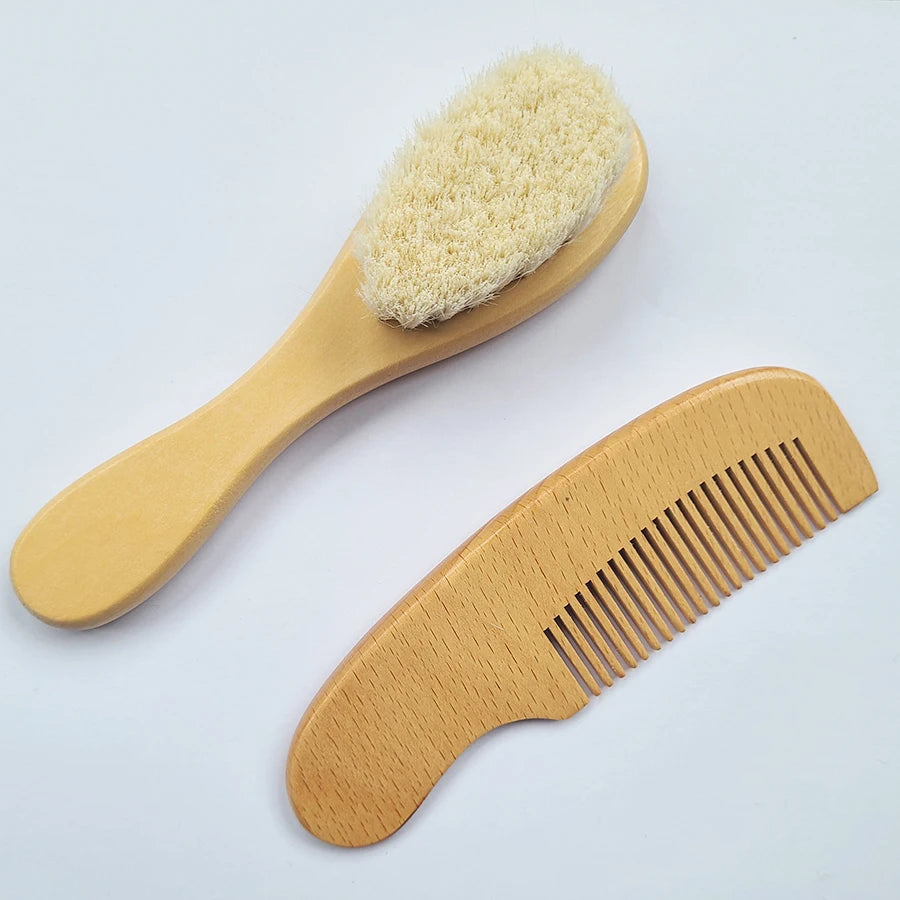 Brosse et Peigne Nouveau-né – Massage et Soin Doux