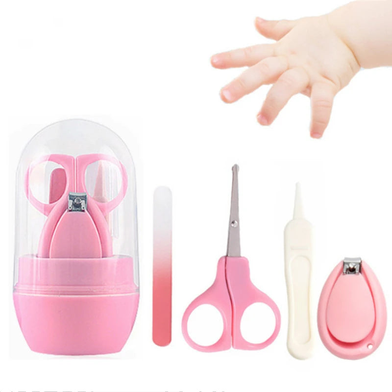 Kit de manucure enfant – Ciseaux, lime, pince et coupe-ongles
