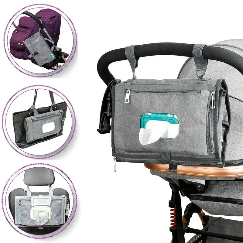 Kit de Change Portable pour Bébé – Avec Poches et Surface Imperméable